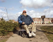 joseph in wheelchair
